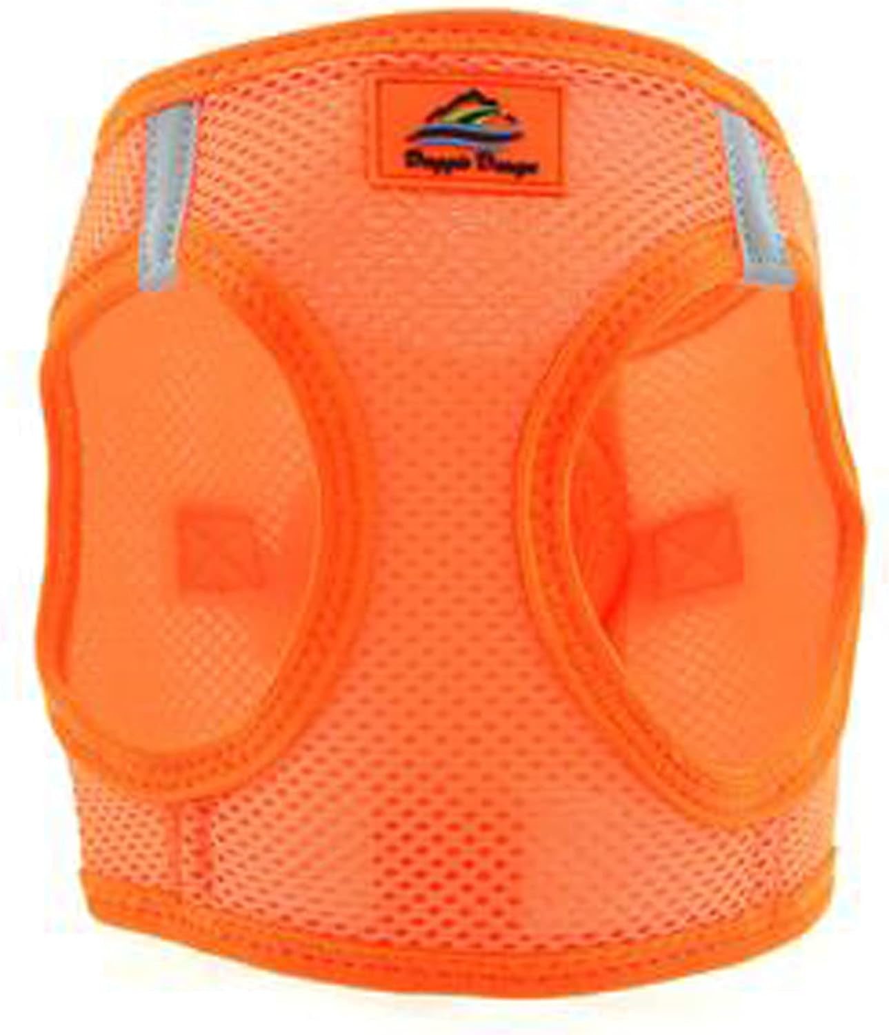 American River Ultra Choke-Free Mesh Dog Harness by - Hunter Orange