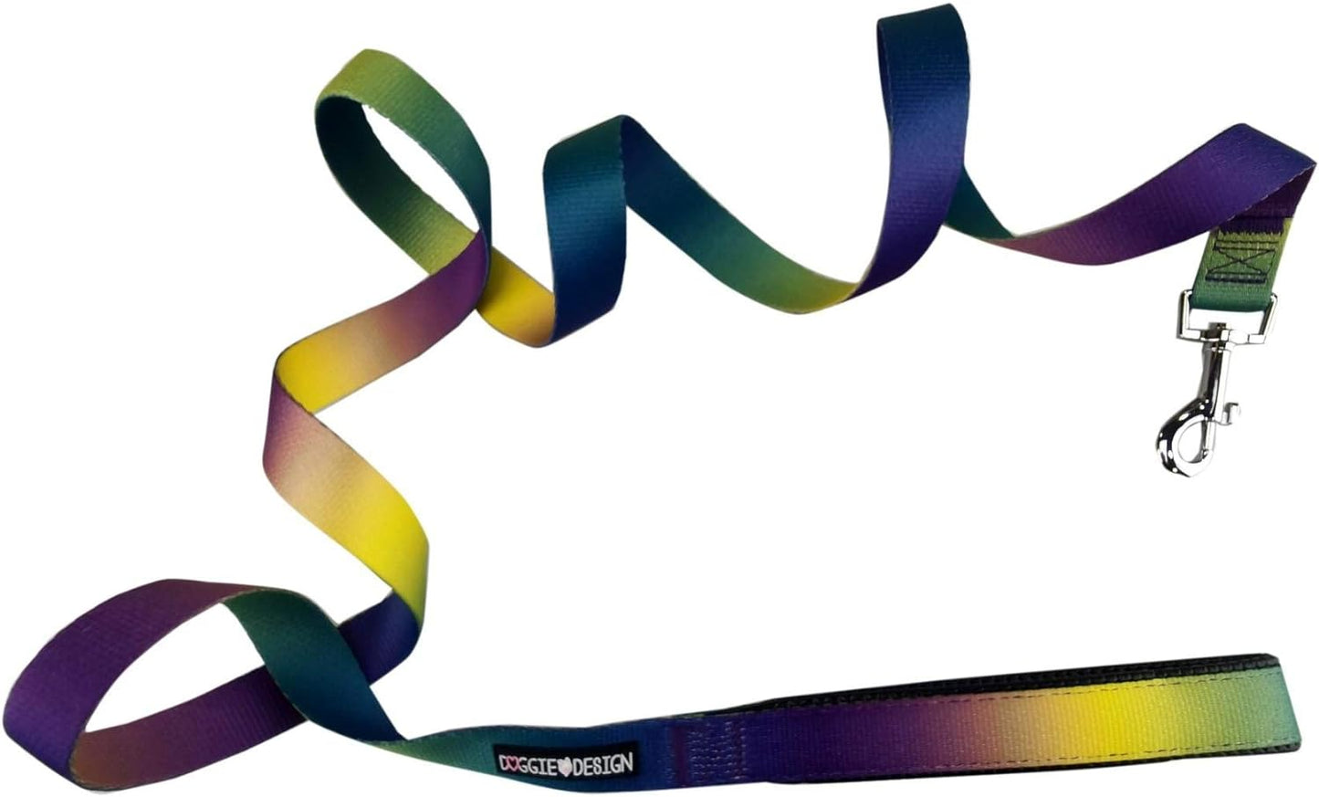 Ombre Leash (1 Inch Wide X 6 Feet Long, Raspberry Sundae)