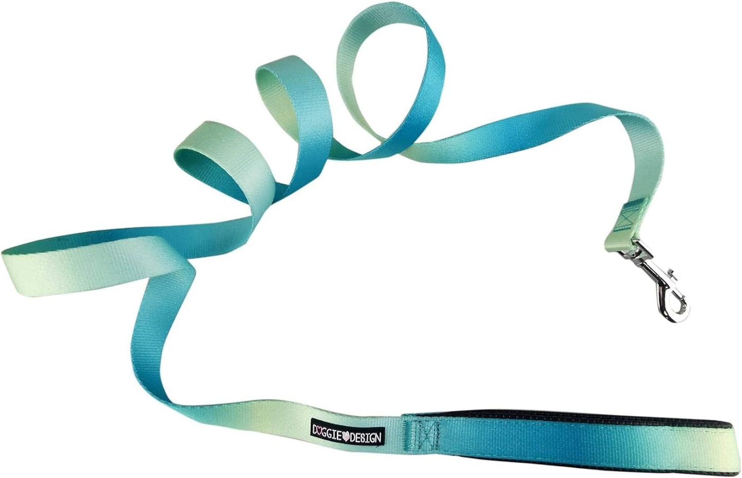 Ombre Leash (1 Inch Wide X 6 Feet Long, Raspberry Sundae)