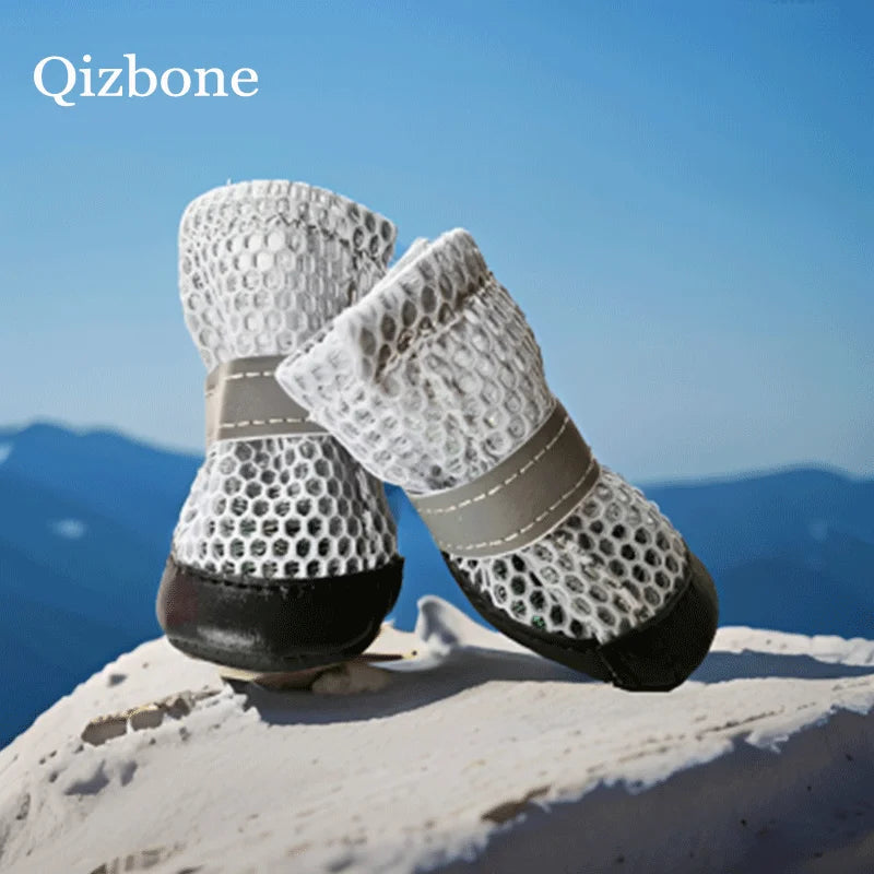 Pet Shoes for Small Dogs Reflective Non Slip Wear Resistant Winter Warm Boots for Bichon Corgi Chihuahua York Teddy Soft-Soled