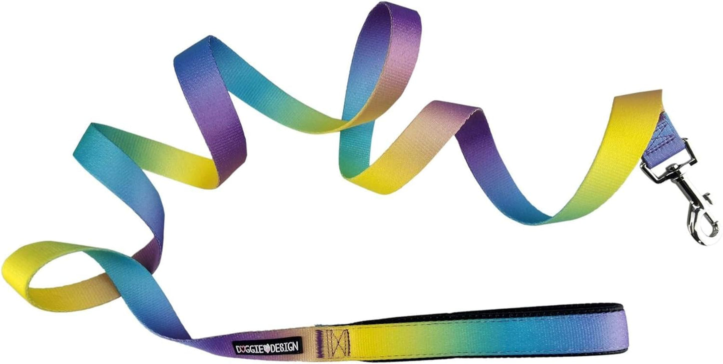 Ombre Leash (1 Inch Wide X 6 Feet Long, Raspberry Sundae)