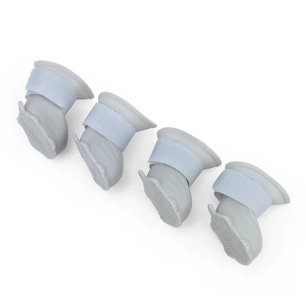 Small Dog Shoes Puppy Silicone Anti-Slip Boots Waterproof Pet Rain Shoe for Mini Dog