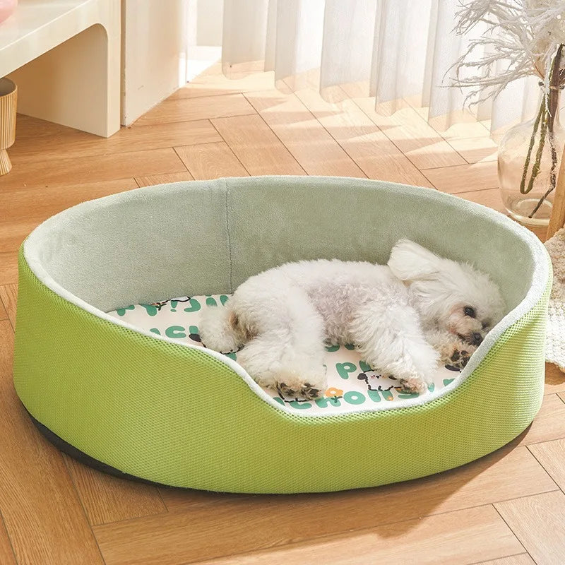 Dog Bed Washable Kennel Four Seasons Pet Large Sofa plus Velvet Thick Deep Sleep Cushion Puppy Mat for Small to Large Dogs