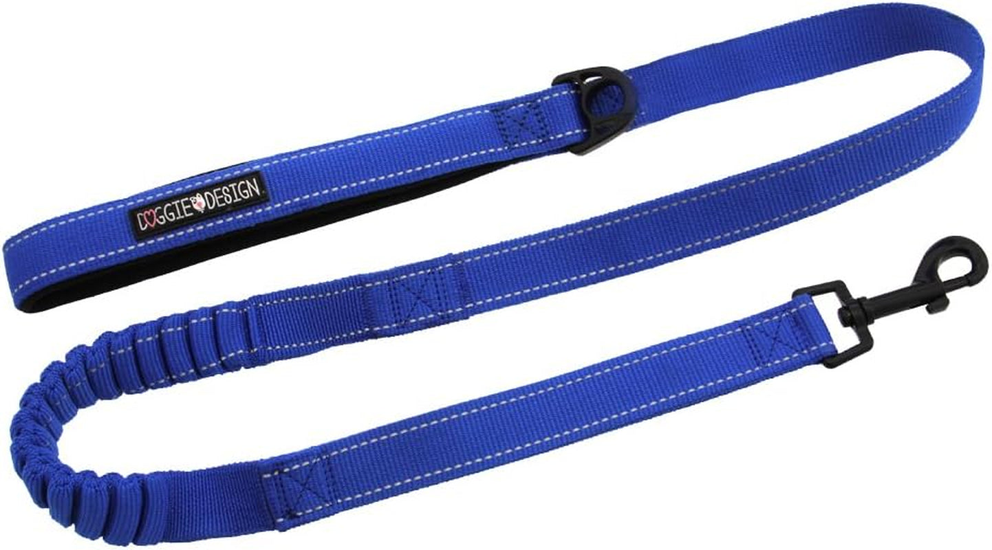 Soft Pull Traffic Dog Leash (Cobalt Blue)