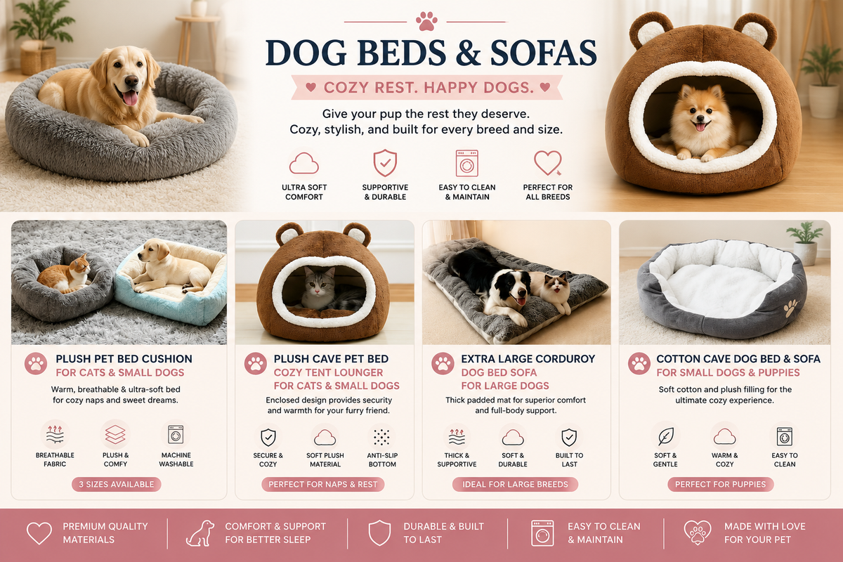 Dog Beds & Sofas