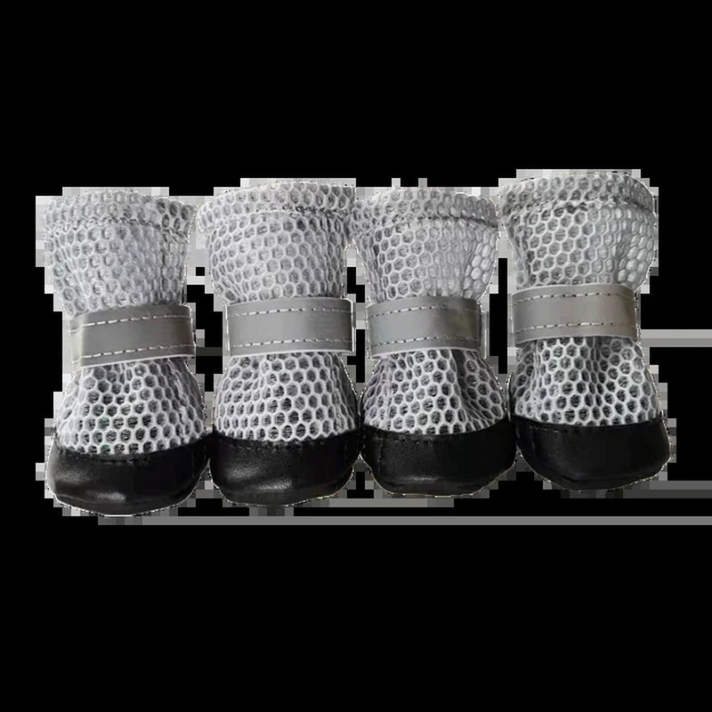 Pet Shoes for Small Dogs Reflective Non Slip Wear Resistant Winter Warm Boots for Bichon Corgi Chihuahua York Teddy Soft-Soled