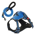 No-Pull Adjustable Dog Vest Harness with Leash & Reflective Stitching