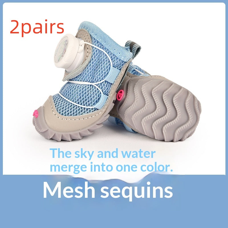 Non-Slip Soft Bottom Dog Shoes for Small Dogs