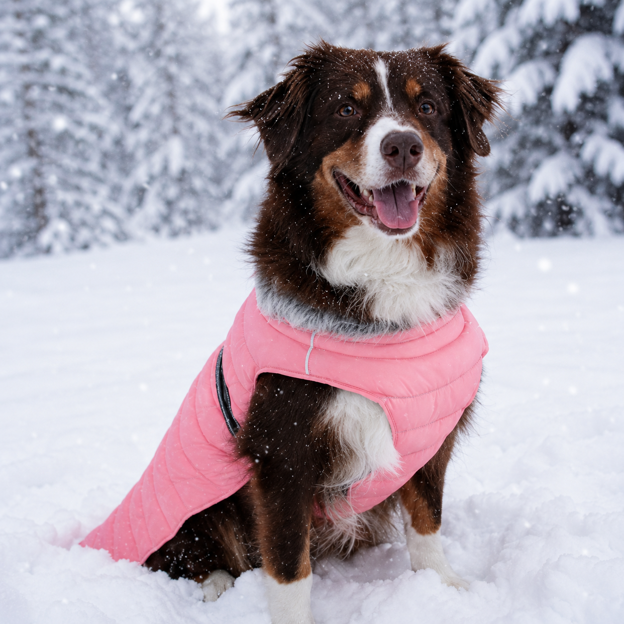 Alpine Extreme Weather Puffer Coat - Peach