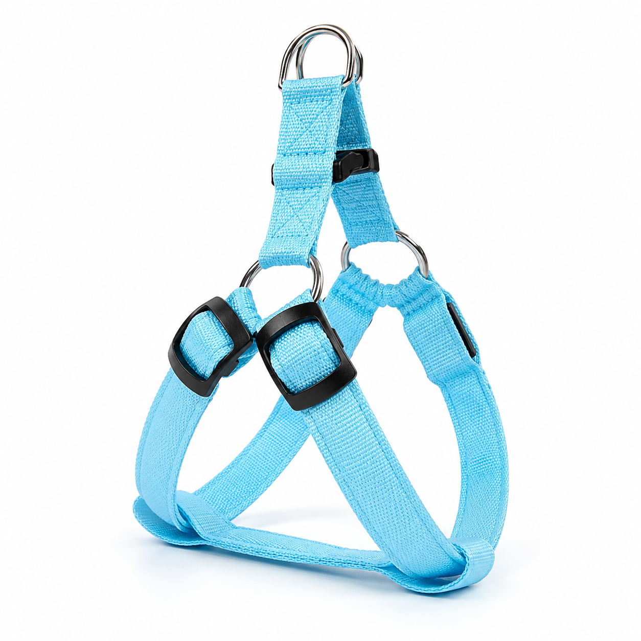 LED Glow Dog Harness – No-Pull Night Safety Vest with 3 Light Modes