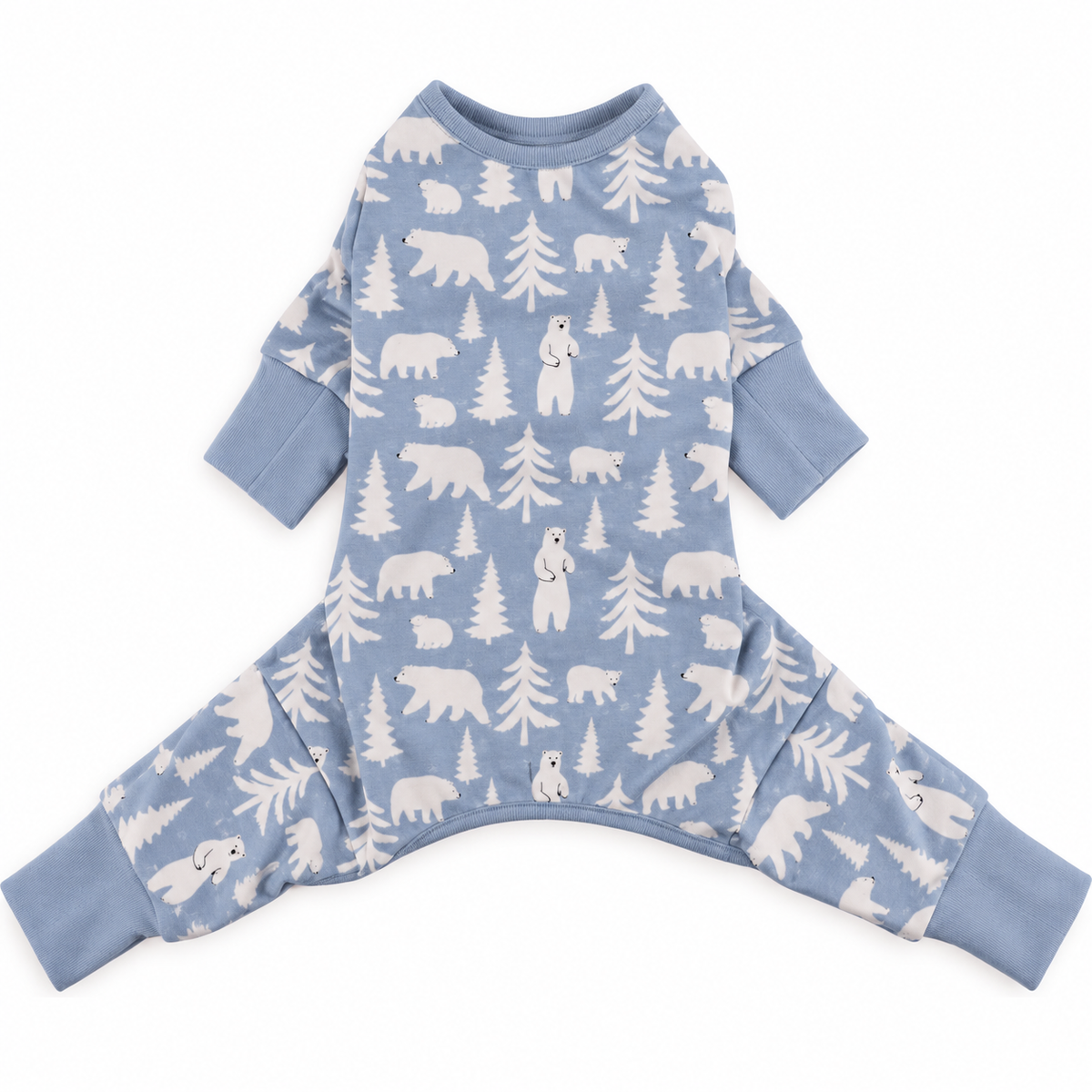 Polar Bear Soft Dog Pajamas by Doggie Design