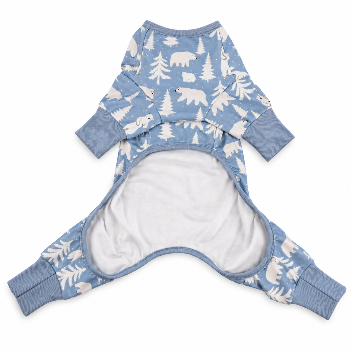 Polar Bear Soft Dog Pajamas by Doggie Design