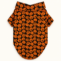 Jack-o’-Lantern Halloween Dog Camp Shirt