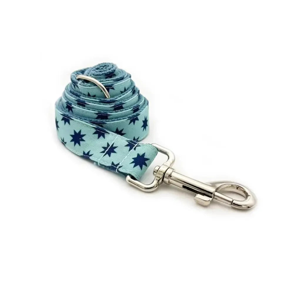 Free Engraving Personalized Dog Collar & Matching Leash – Custom ID Name Tag