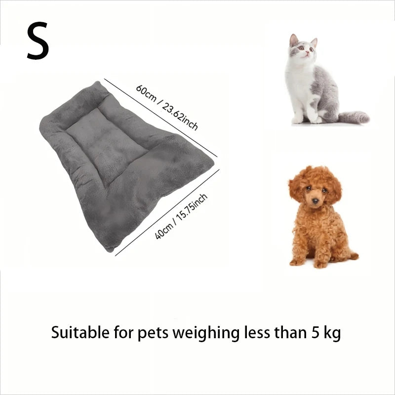 Extra Large Corduroy Dog Bed Sofa – Thickened Soft Mat for Large Dogs