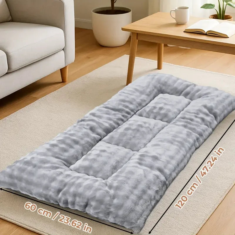Extra Large Corduroy Dog Bed Sofa – Thickened Soft Mat for Large Dogs