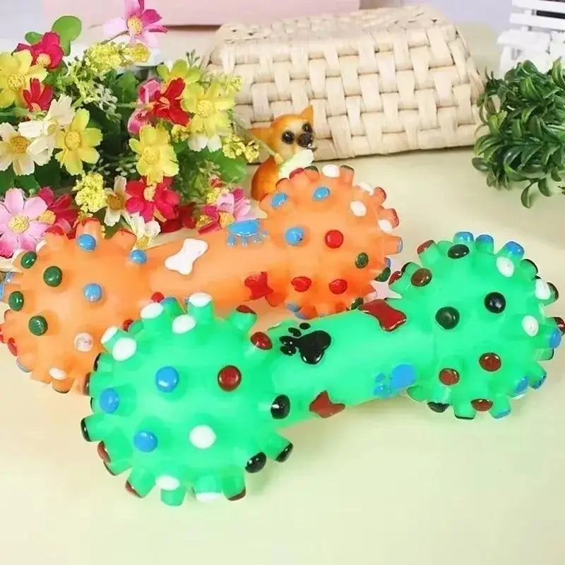 Squeaky Plush Dog Toy – Fun Chew & Play Toy for Dogs & Cats