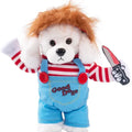 Halloween Funny Dog Clothes Small Medium Large Dogs Cat Cosplay Pets Dress Up Puppy Pullover Chihuahua Costume Party Pet Outfits