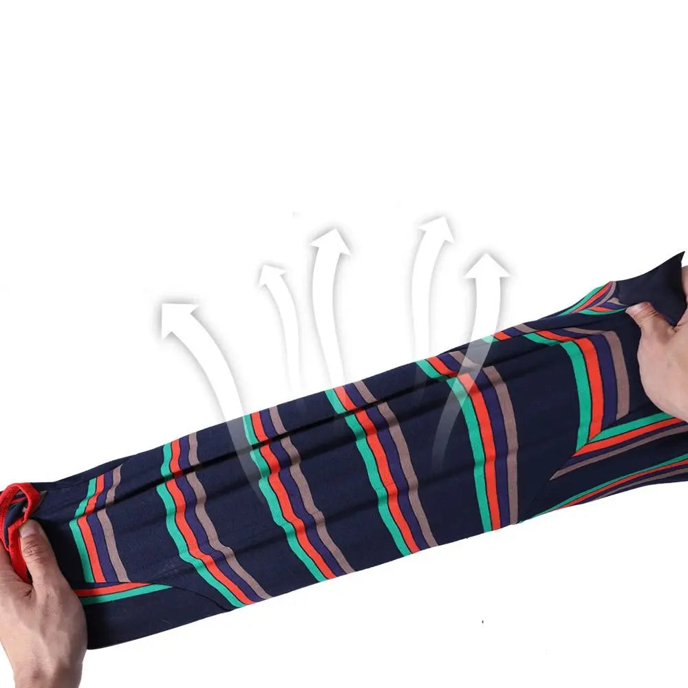 Striped Stretch Four-Legged Dog Pajamas
