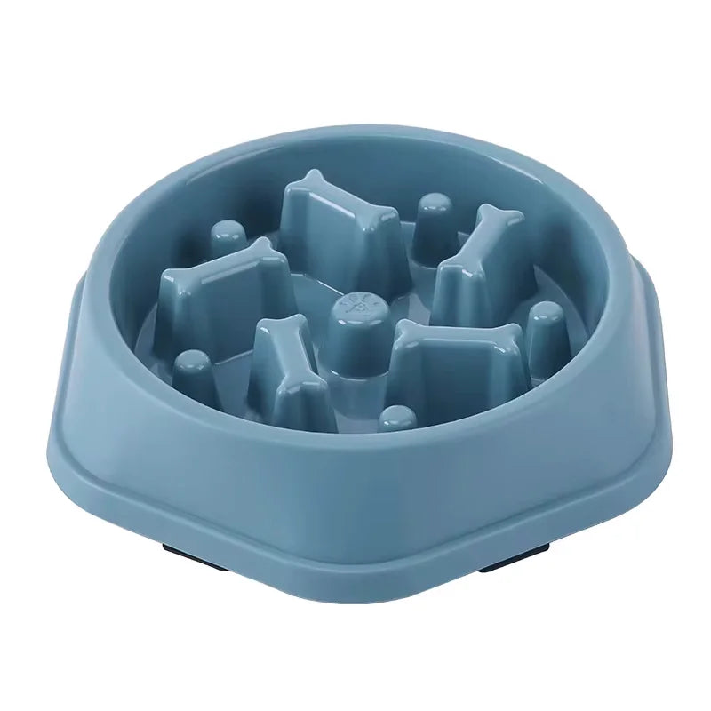 Large Capacity Slow Feeder Bowl for Dogs & Cats – Anti-Slip, Anti-Choking