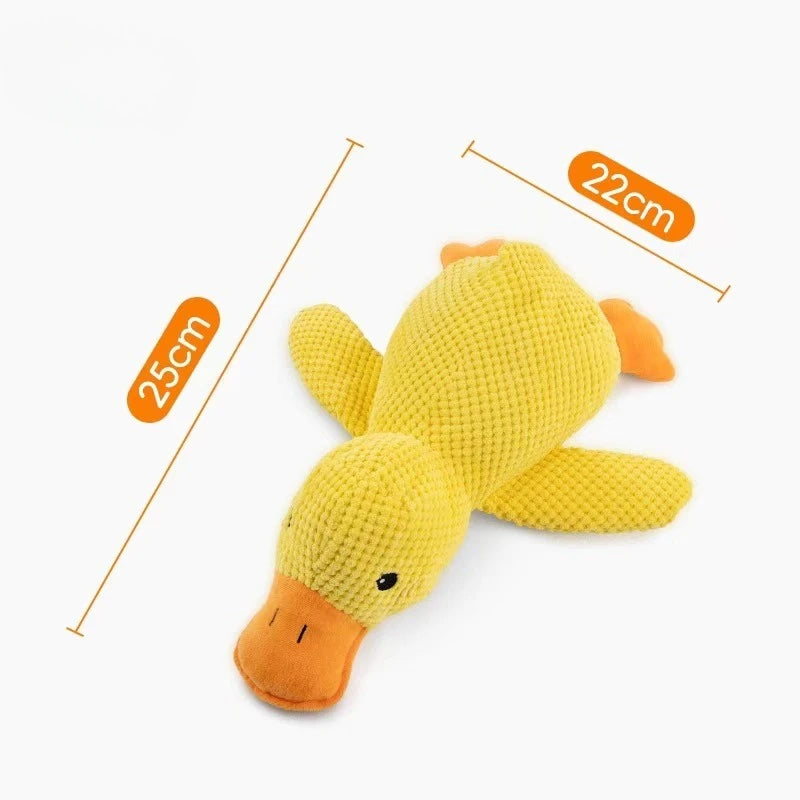 Chew & Squeak Interactive Plush Dog Toy – For Aggressive Chewers