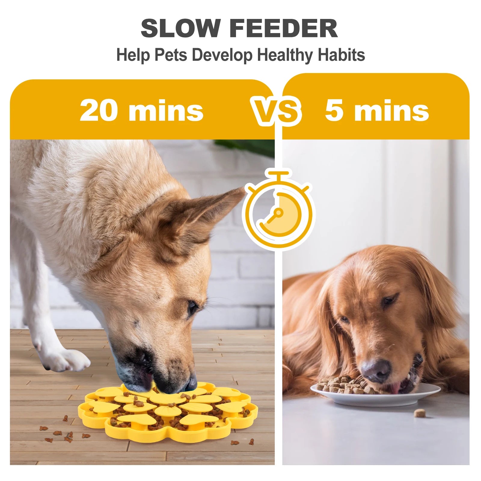 Slow Feeder Lick Bowl with Suction Cup – Choke-Proof Silicone for Dogs & Cats