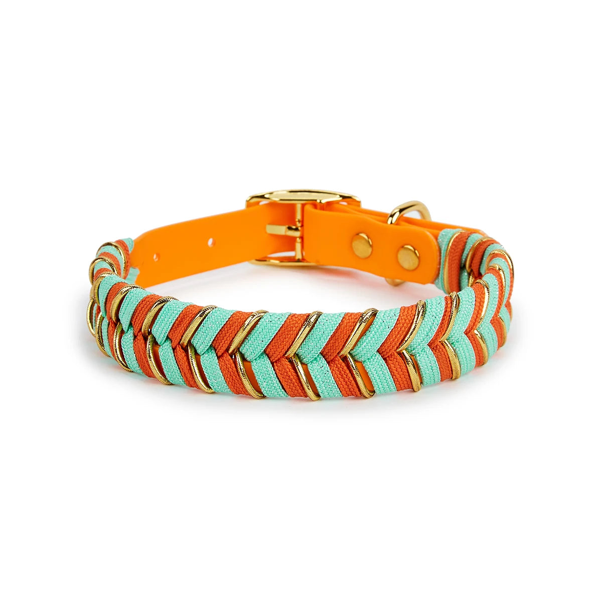 Handmade Fashion Dog Collar – Colorful Neck Ring for Small, Medium & Large Dogs