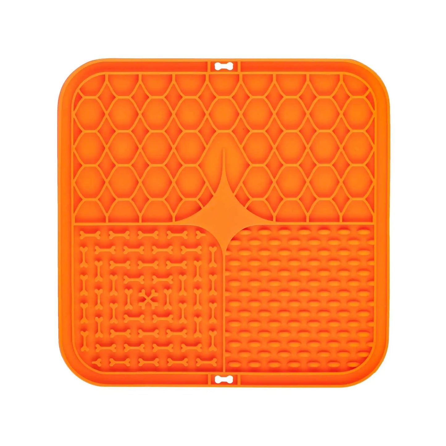 Silicone Lick Mat Slow Feeder for Dogs – Suction Cup Bathing & Feeding Distraction