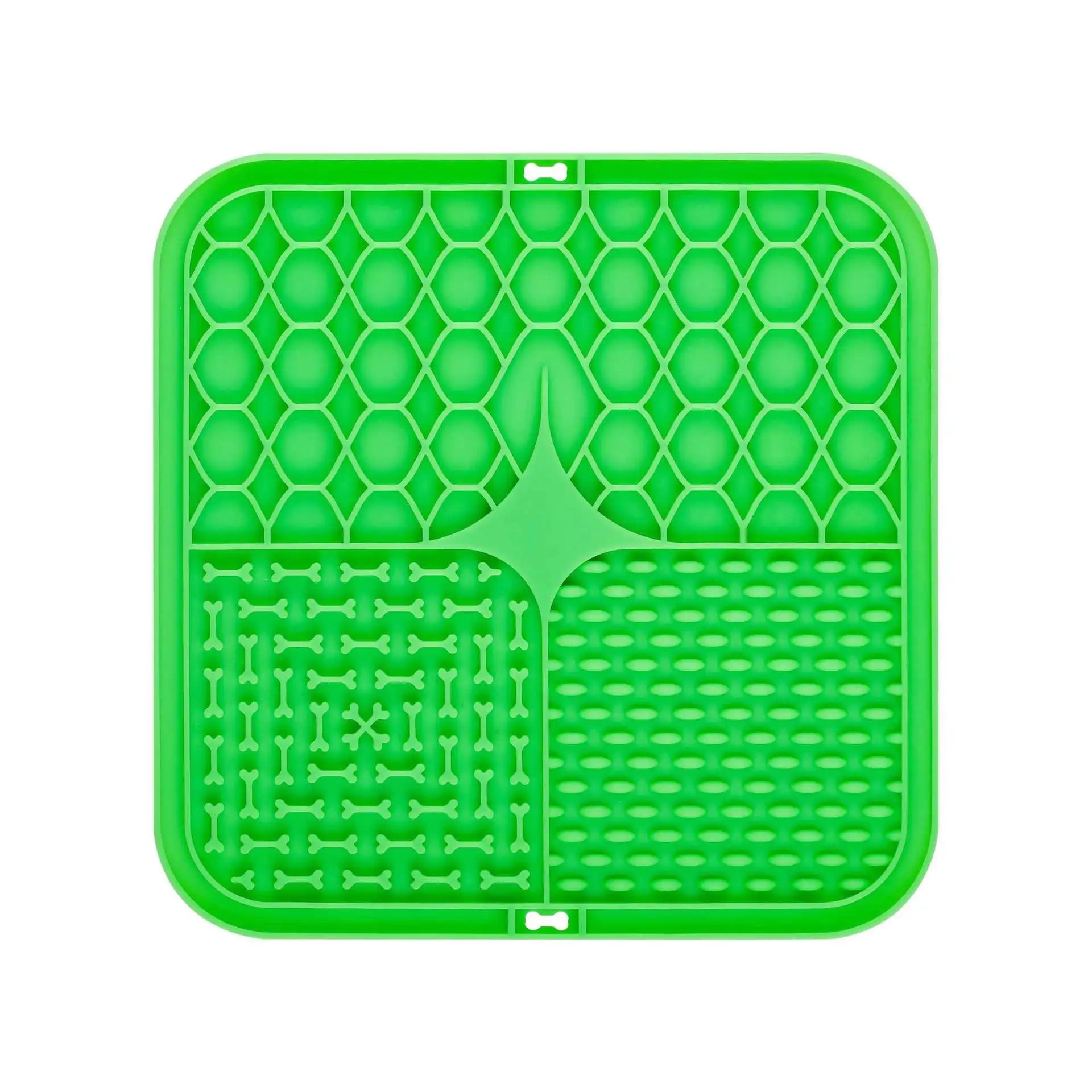 Silicone Lick Mat Slow Feeder for Dogs – Suction Cup Bathing & Feeding Distraction