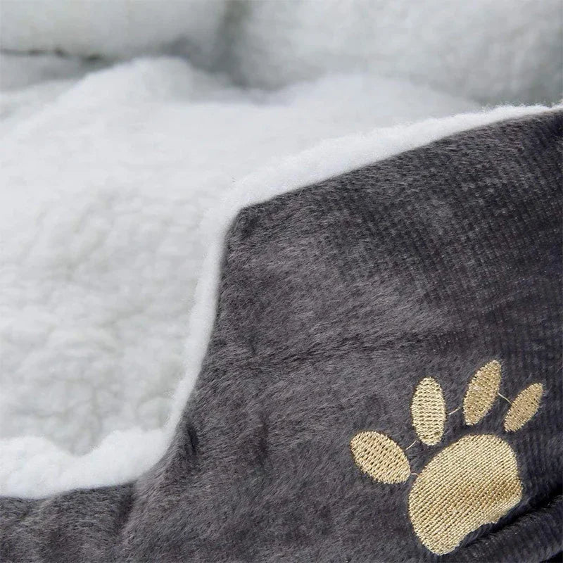 Cotton Cave Dog Bed & Sofa – Thickened PP Cotton for Small Dogs & Puppies