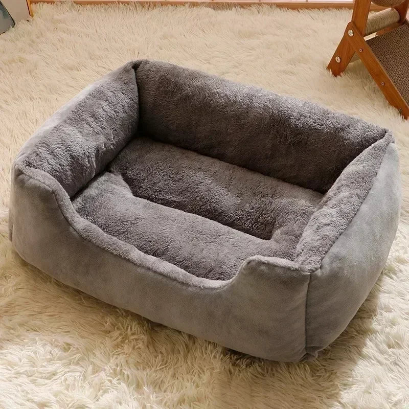 Plush Pet Bed Cushion for Cats & Small Dogs – Warm & Breathable, 3 Sizes