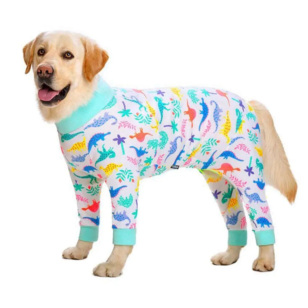 Stretch Dog Recovery Suit & Pajamas for Medium & Large Dogs