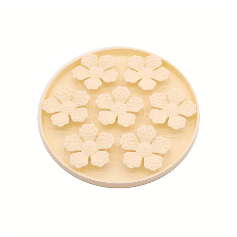 Silicone Dog Licking Mat with Suction Cups – Anti-Choking Slow Feeder Pad