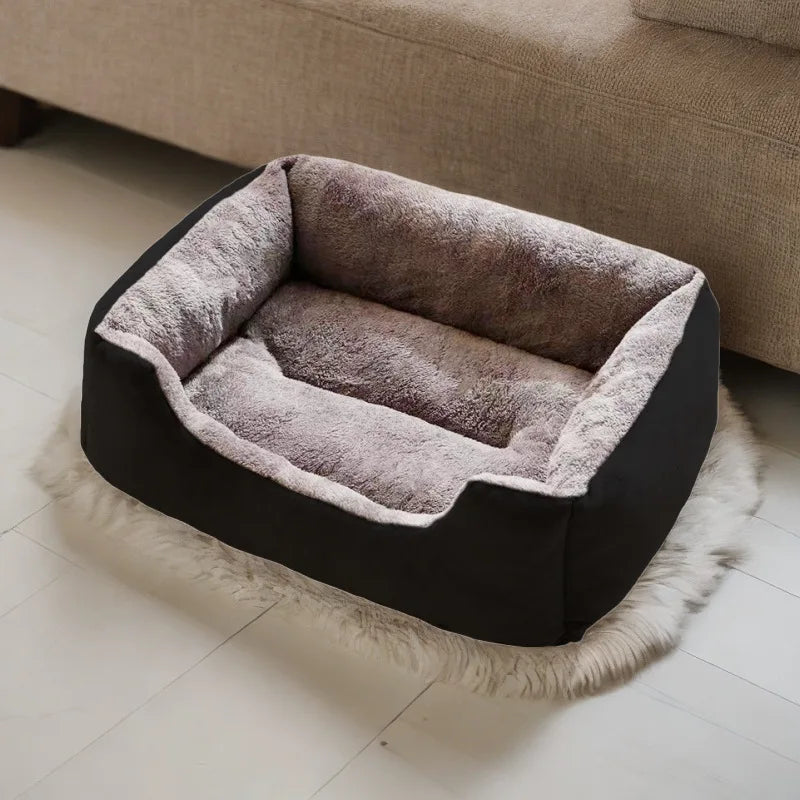 Plush Pet Bed Cushion for Cats & Small Dogs – Warm & Breathable, 3 Sizes