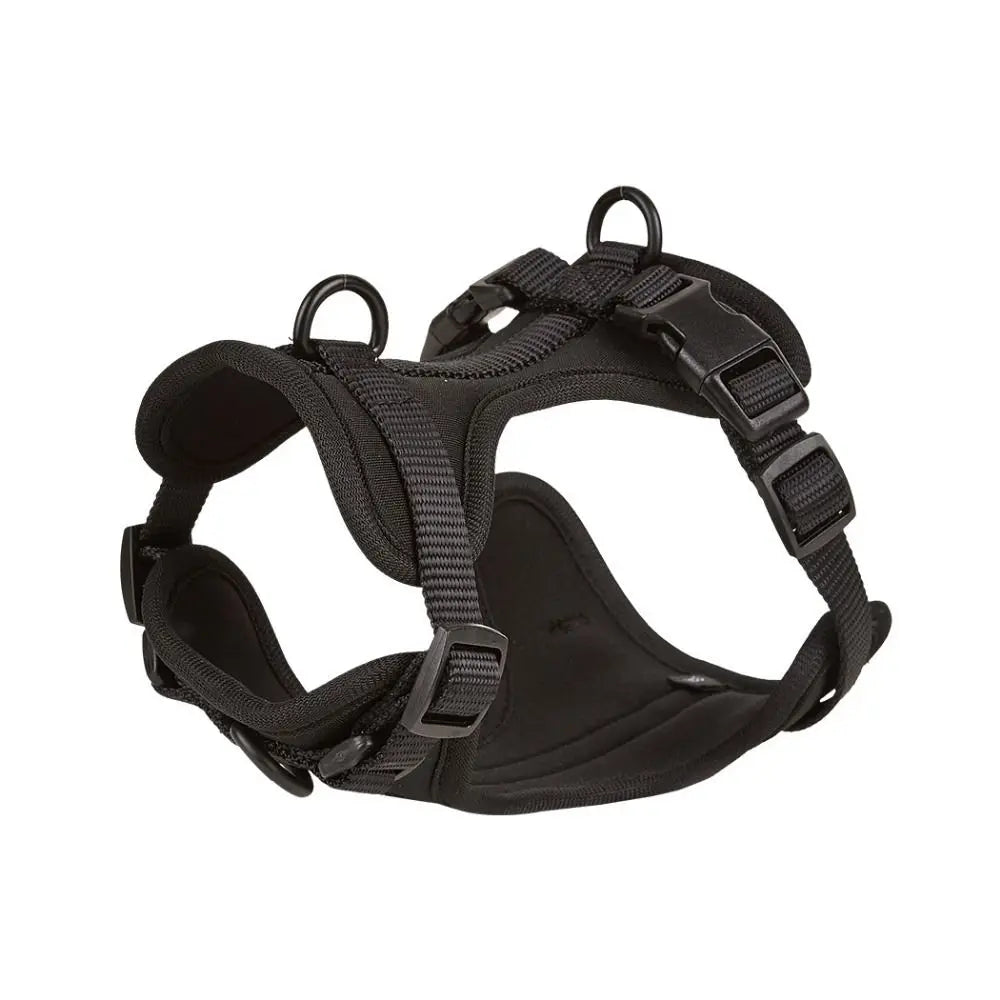 Candy Color Reflective Dog Harness Vest – Adjustable PVC Chest Strap for Outdoor Walking