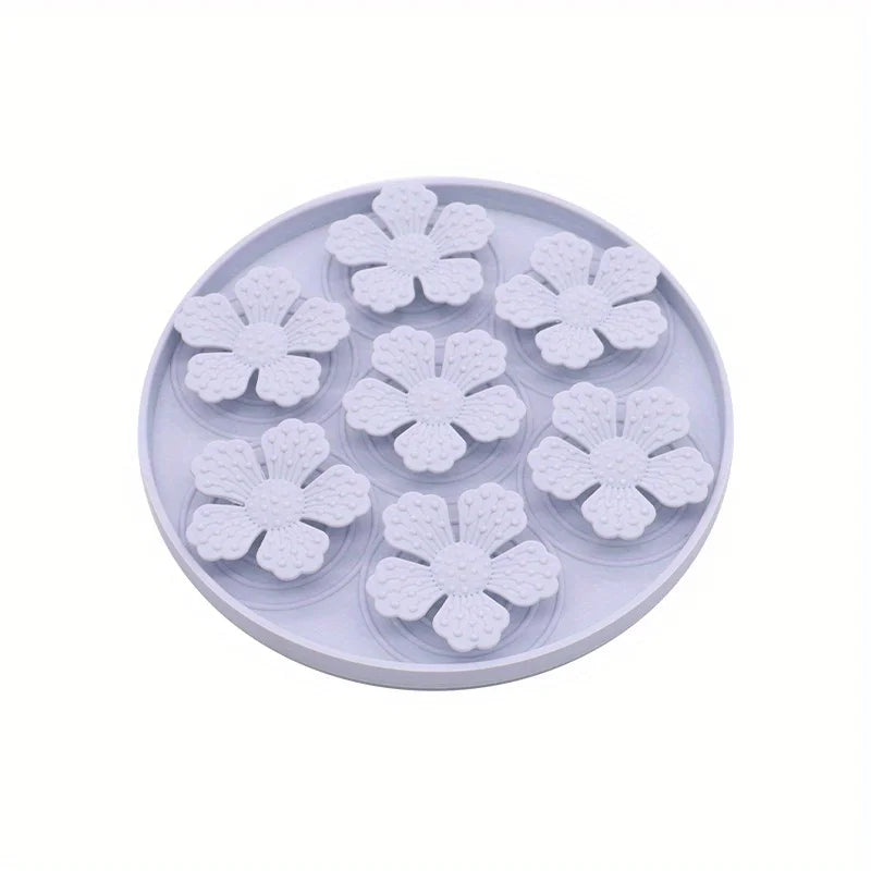 Silicone Dog Licking Mat with Suction Cups – Anti-Choking Slow Feeder Pad