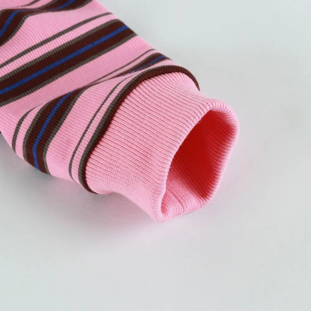 Classic Stripe Four-Legged Dog Pajamas