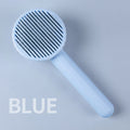 One-Click Self-Cleaning Pet Hair Removal Brush for Cats & Dogs