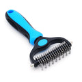 Pet Dematting Comb for Dogs & Cats – Stainless Steel Detangling Brush for Matted Hair