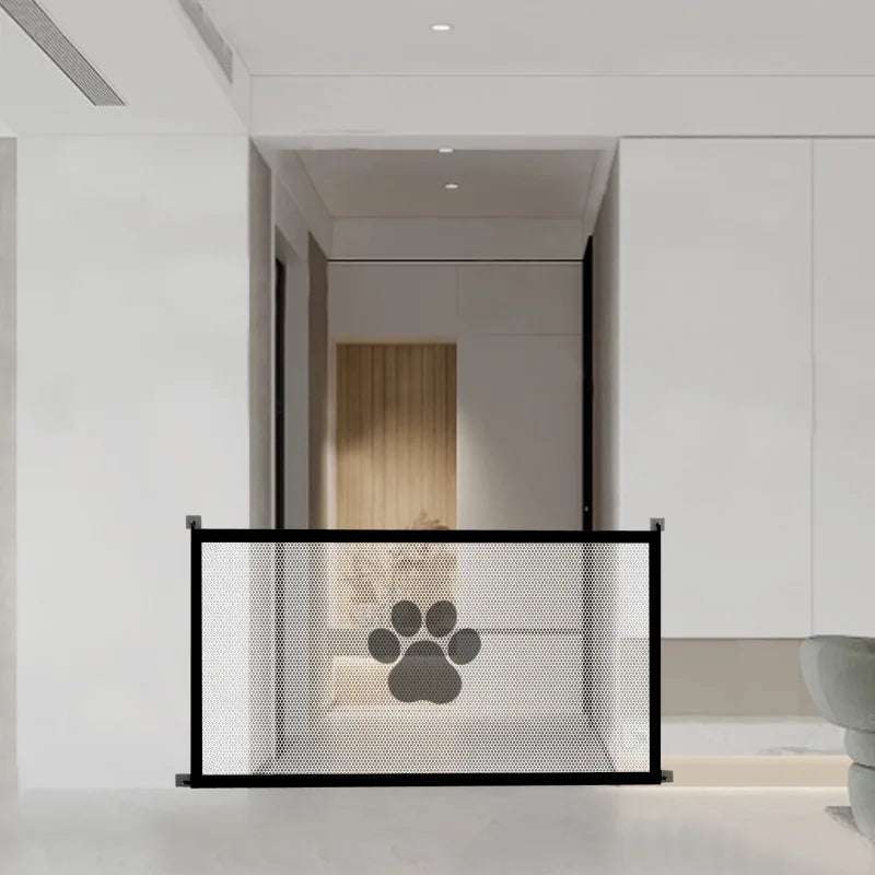 Expandable Pet Gate – Adjustable Portable Stair Barrier for Indoor & Outdoor Use