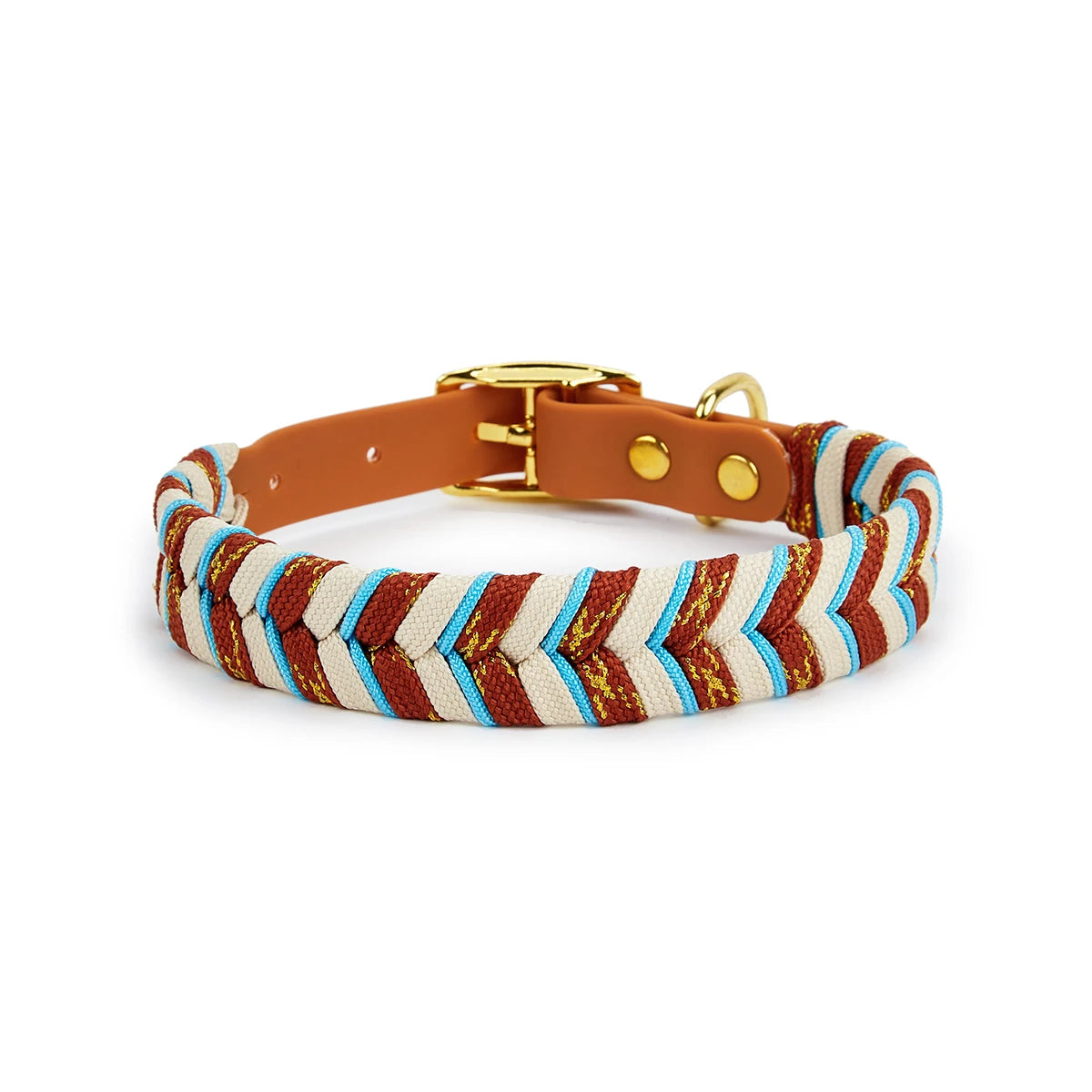 Handmade Fashion Dog Collar – Colorful Neck Ring for Small, Medium & Large Dogs
