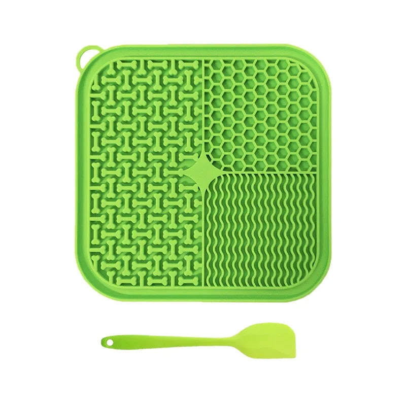 Premium Lick Mat Slow Feeder with Suction Cups – Anxiety Relief for Dogs & Cats