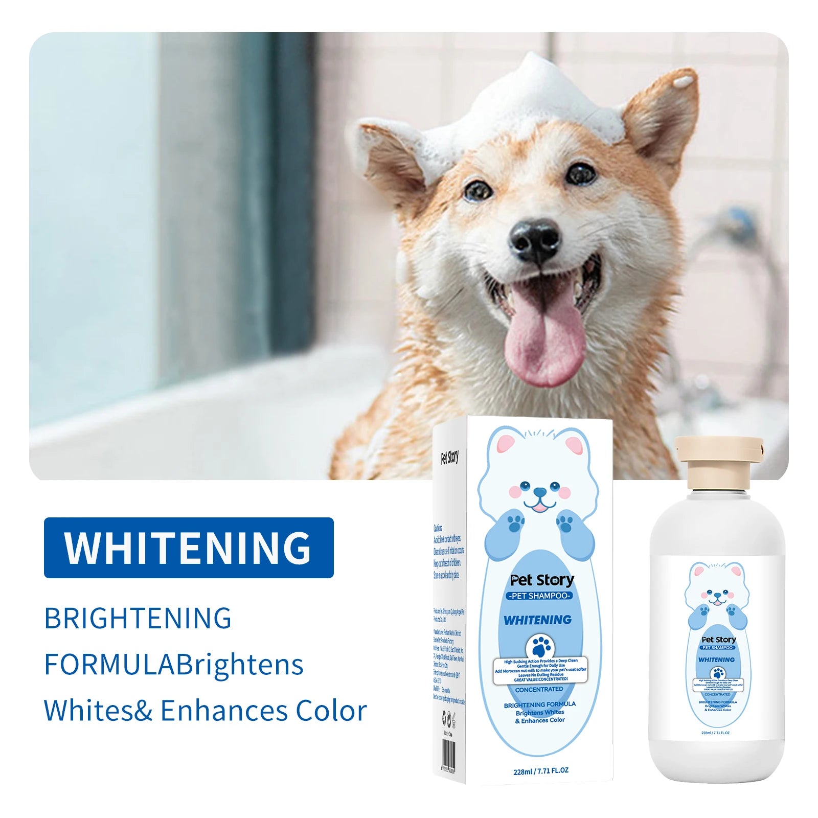Premium Pet Grooming Spray – Cologne, Deodorizer, Shampoo, Eye & Ear Care for Dogs & Cats
