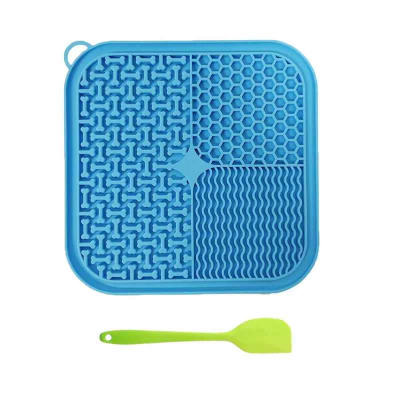Premium Lick Mat Slow Feeder with Suction Cups – Anxiety Relief for Dogs & Cats