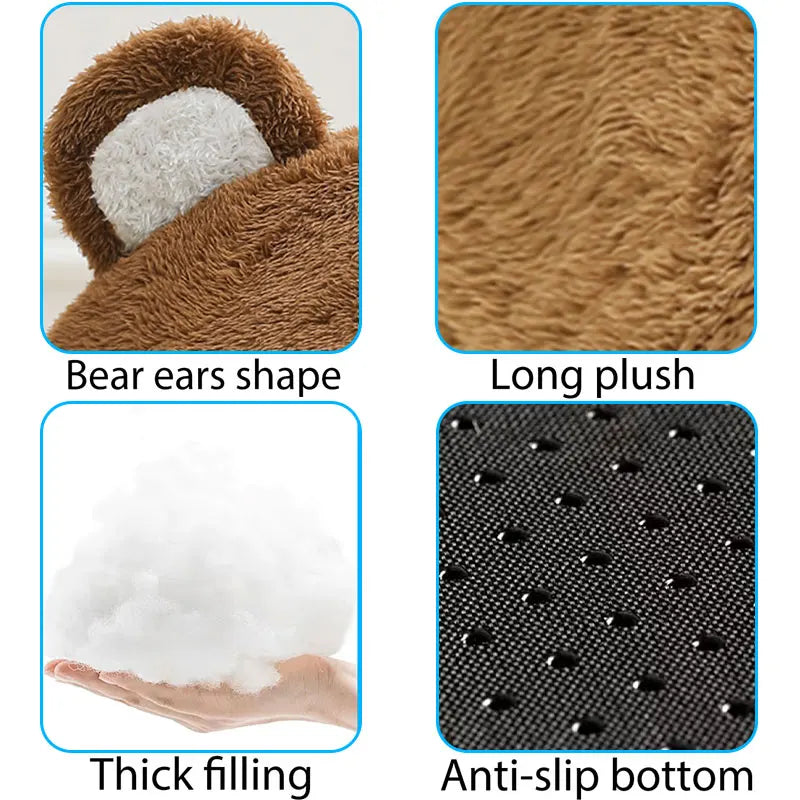 Plush Cave Pet Bed – Cozy Tent Lounger for Cats & Small Dogs