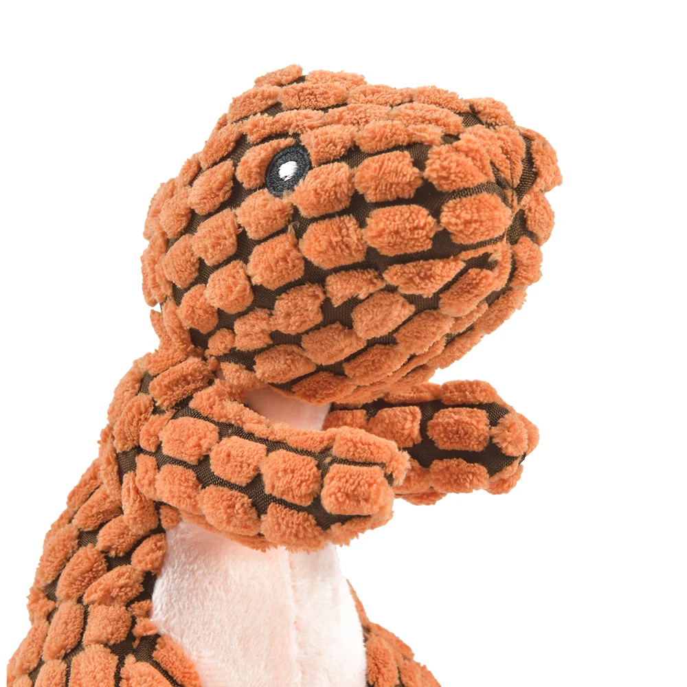 Plush Dinosaur & Animal Dog Toy – Interactive Chew Toy for Small Dogs & Cats