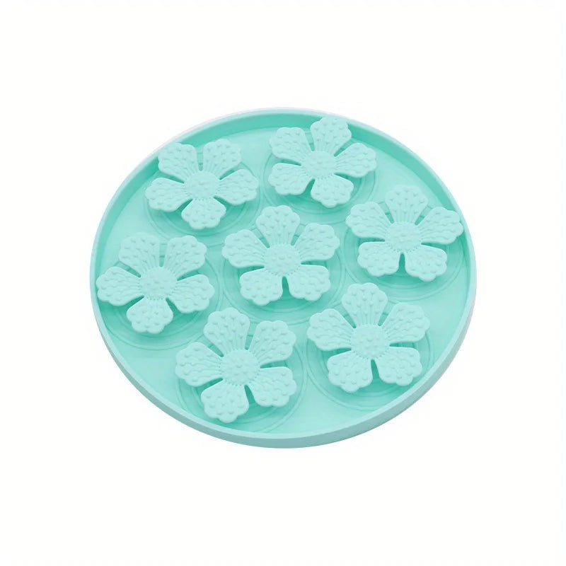 Silicone Dog Licking Mat with Suction Cups – Anti-Choking Slow Feeder Pad