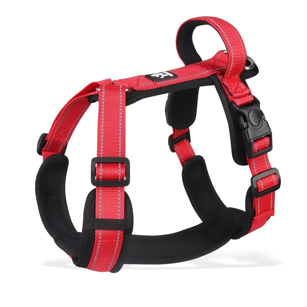 Classic Vest Dog Harness with Leash – Adjustable Chest Harness for Small & Medium Dogs