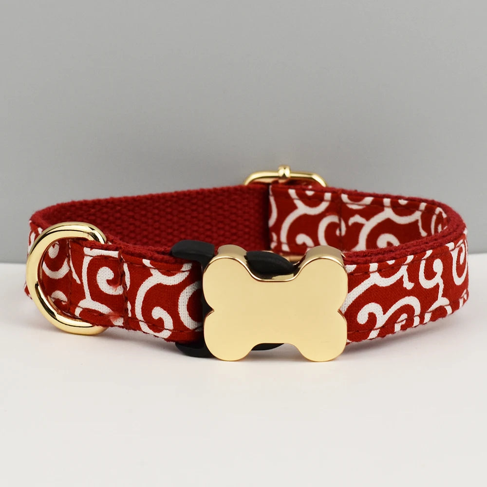 Free Engraving Dog Collar with ID Tag – Comfortable & Wearable for Medium to Large Dogs