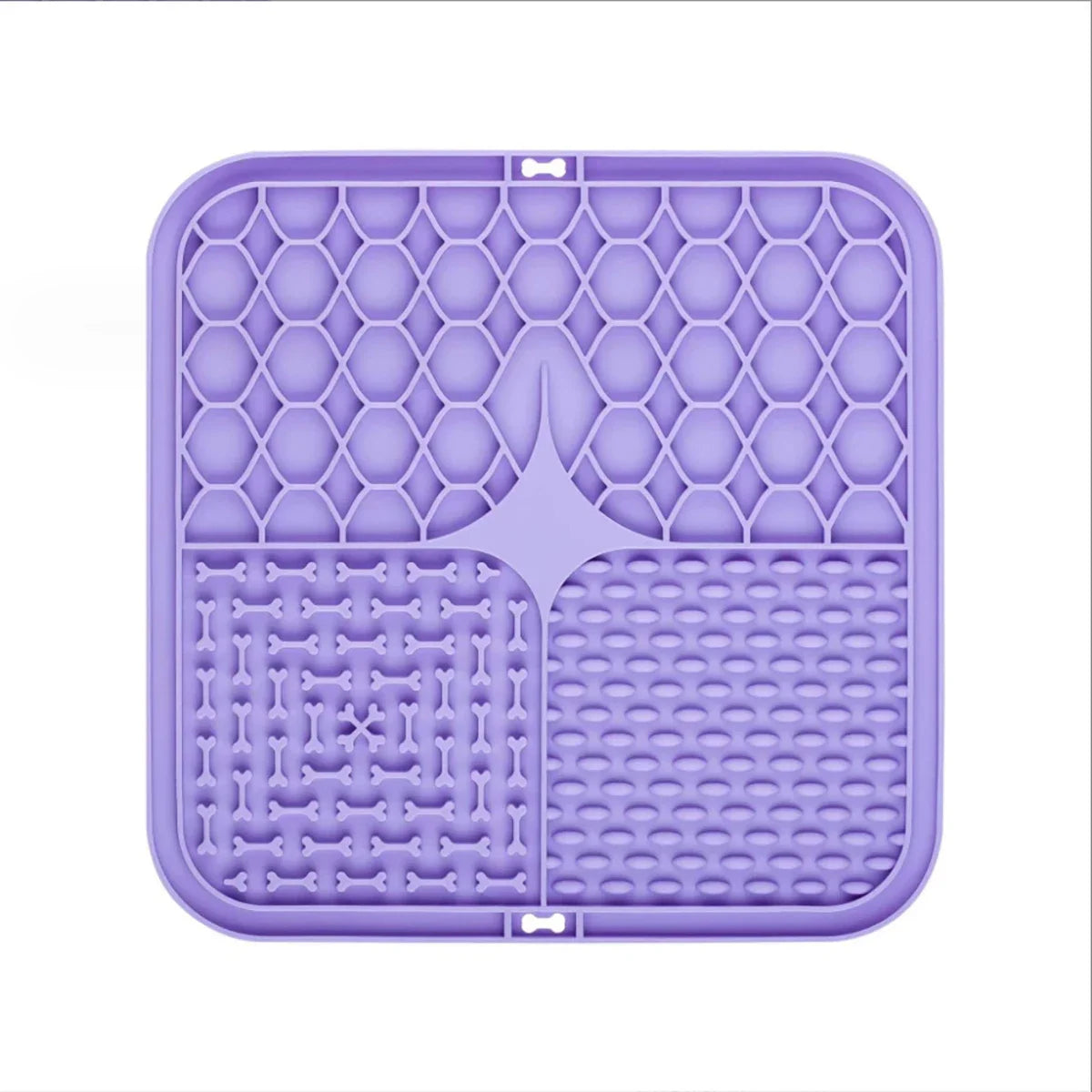 Silicone Lick Mat Slow Feeder for Dogs – Suction Cup Bathing & Feeding Distraction